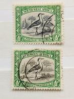 Suidwes / South Afrika 1931 - vogels, Ophalen of Verzenden, Gestempeld