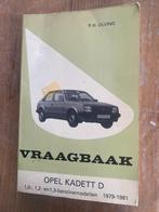 vraagbaak opel kadet D, Auto diversen, Handleidingen en Instructieboekjes, Ophalen of Verzenden
