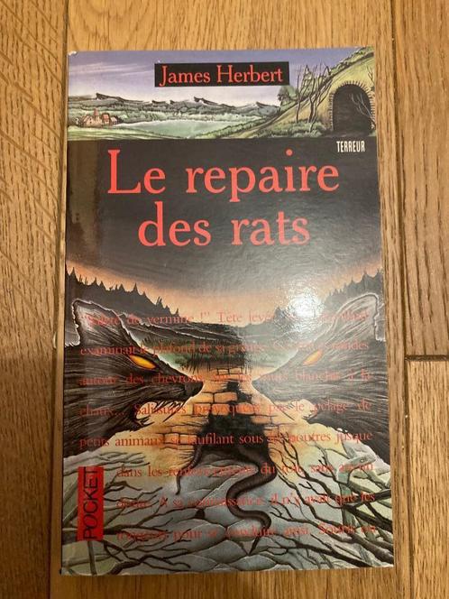 Le repaire des rats  de James Herbert, Boeken, Fantasy, Zo goed als nieuw, Ophalen of Verzenden