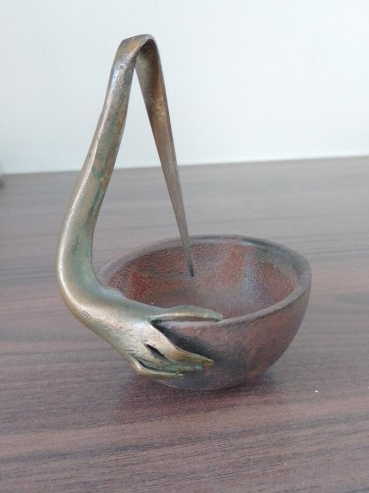 Paul Van Rafelghem (geb 1936 Brugge) bronzen sculptuur, Antiek en Kunst, Kunst | Designobjecten, Ophalen of Verzenden