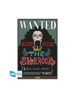 One Piece - Poster Maxi (91.5x61cm) - Wanted Brook, Nieuw, Vierkant, Verzenden, Overige onderwerpen