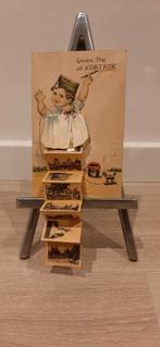 Carte système Kortrijk Leporello, Enlèvement, 1940 à 1960, Non affranchie, Flandre Occidentale