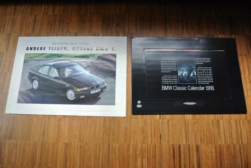 Collectable: Kalender BMW 1991, jubileum 75 jaar BMW, Collections, Marques automobiles, Motos & Formules 1, Comme neuf, Voitures