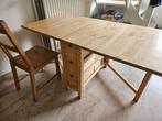 Klaptafel, Huis en Inrichting, Tafels | Eettafels, Ophalen, Gebruikt, 100 tot 150 cm, 50 tot 100 cm