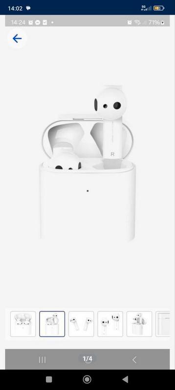 Xiaomi oordopjes nieuw !  beschikbaar voor biedingen