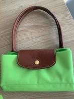 Longchamp Le Pliage groene handtas, Handtassen en Accessoires, Ophalen, Nieuw, Groen, Handtas