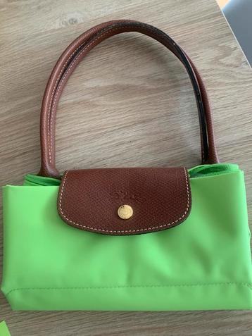 Sac à main Longchamp Le Pliage neuf vert, Enlèvement, Neuf, Vert, Sac à main