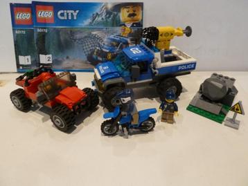 Lego City Mountain Police 60172 Dirt Road Pursuit beschikbaar voor biedingen
