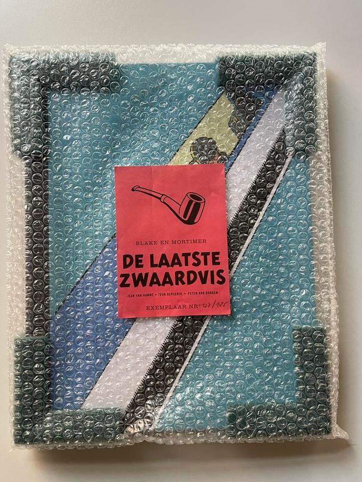 Blake en Mortimer luxe groot formaat de laatste zwaardvis, Boeken, Stripverhalen, Nieuw, Eén stripboek, Ophalen of Verzenden