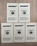 Informations et Précautions d'emploi Nintendo 64, Consoles de jeu & Jeux vidéo, Jeux | Nintendo 64