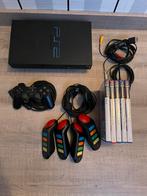 Playstation 2 met buzz + Spellen, Games en Spelcomputers, Gebruikt, Ophalen of Verzenden, Met geheugenkaart, Phat