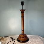 Schemerlamp in hout gemerkt Carlos Bas. 028/C., Huis en Inrichting, Lampen | Tafellampen, Ophalen of Verzenden, Hout