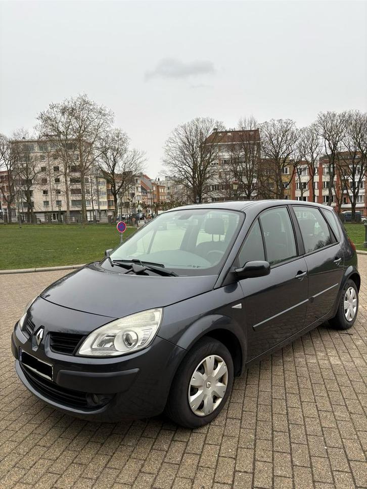 Renault Scenic 1.5 DCI  12/2OO8  2O1OOOkm, Auto's, Renault, Bedrijf, Boordcomputer, Diesel, Handgeschakeld, Zwart, Zwart, Ophalen