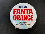 Fanta orange emaille reclamebord, Verzamelen, Ophalen of Verzenden, Gebruikt, Reclamebord