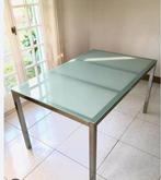 Grande table en verre Ikea, Maison & Meubles, Enlèvement ou Envoi