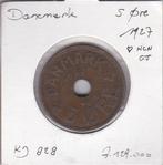Denemarken 5 jaar 1927 HGN GJ, Ophalen of Verzenden, Overige landen, Losse munt