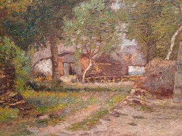 Schilderijen M.VAN DEN BEMPT "Oude boerderij" beschikbaar voor biedingen