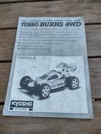 Manual Kyosho turbo Burns 4WD, Enlèvement ou Envoi, Utilisé, Voiture off road