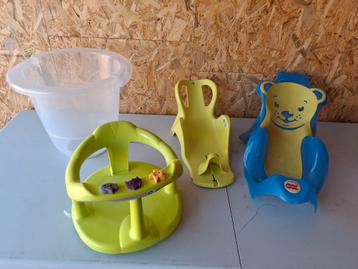 Badstoelen en bademmer