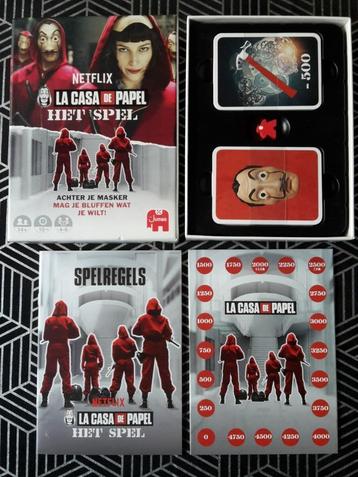 La Casa de Papel Het Spel, 4-8 spelers, + 1 gratis promo beschikbaar voor biedingen