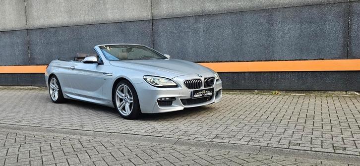 BMW 640 D CABRIO/INDIVIDUAL M PACK/HUD/KEYLES/SOFT CLOSE/LED, Auto's, BMW, Bedrijf, 6 Reeks, Achteruitrijcamera, Adaptieve lichten