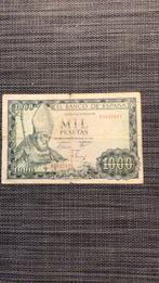 1000 peseta van 1965, Postzegels en Munten, Verzenden, Overige landen, Los biljet