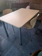 Tafel met 2 stoelen, Enlèvement, Comme neuf, Synthétique