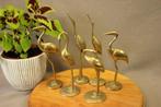 Vintage lot messing vogels , kraanvogels, Antiek en Kunst, Ophalen of Verzenden, Koper