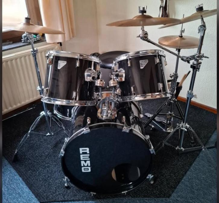 "REMO" Kit drum, Muziek en Instrumenten, Drumstellen en Slagwerk, Gebruikt, Overige merken, Ophalen