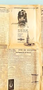 🔴 MARTINI 🔴 Quotidien LA LIBRE BELGIQUE (18 nov. 1963) 4pa, Autres types, Utilisé, Enlèvement ou Envoi