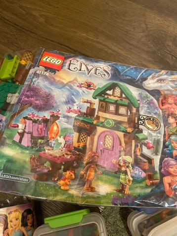 Lego Elves - 41073+41174 - Avonturenschip + Starlight Inn beschikbaar voor biedingen