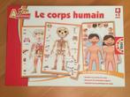 Puzzle, apprendre le corps humain, Enlèvement, 10 à 50 pièces, Comme neuf, 4 à 6 ans