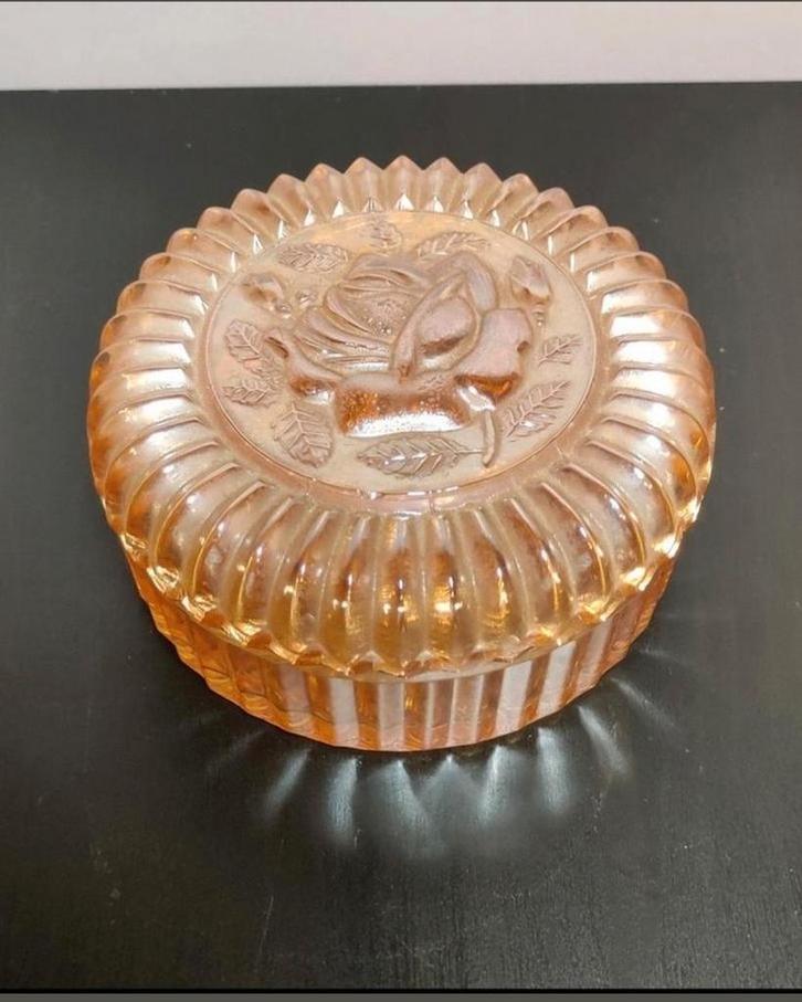 Art-déco bonbonnière, Antiek en Kunst, Antiek | Glaswerk en Kristal, Ophalen of Verzenden