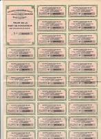 Coupons, Verzenden, 1920 tot 1950, Aandeel