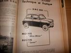 revue technique mini de 1959-1970, Enlèvement ou Envoi