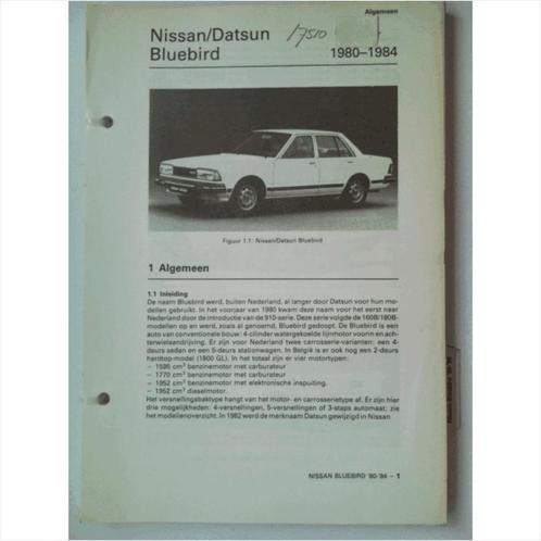 Nissan Bluebird Vraagbaak losbladig 1980-1984 #1 Nederlands, Livres, Autos | Livres, Utilisé, Nissan, Enlèvement ou Envoi