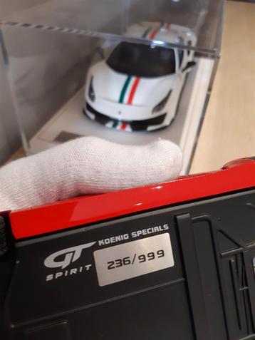 (Nieuw) Ferrari 308 koenig 1/18 gtspirit  beschikbaar voor biedingen