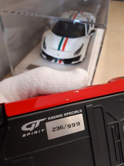 (Nieuw) Ferrari 308 koenig 1/18 gtspirit, Hobby en Vrije tijd, Modelauto's | 1:18, Zo goed als nieuw, Anson, Ophalen of Verzenden