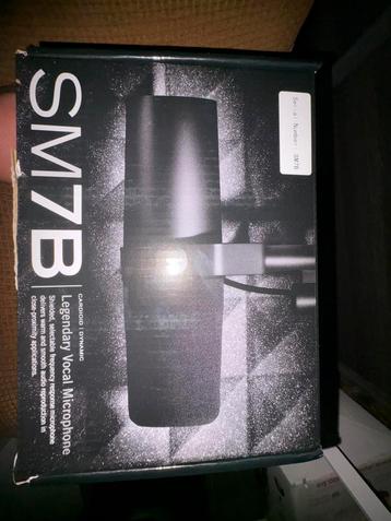 Shure SM7B Ancien modèle, Envoi, Comme neuf