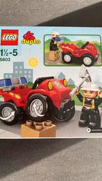 Duplo 5603 Brandweer commandant, Ophalen of Verzenden, Complete set, Duplo