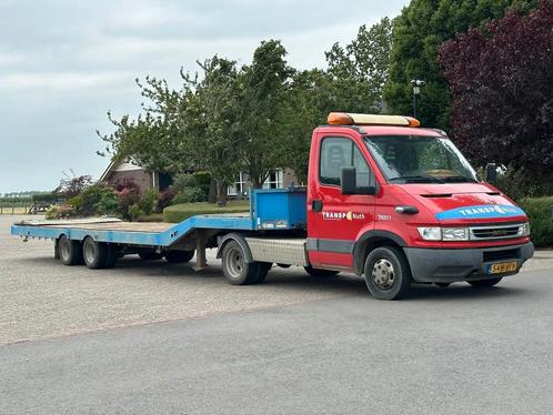 Iveco Daily 35C17 BE COMBI 10TON! VELDHUIZEN TRAILER/MACHINE, Auto's, Bestelwagens en Lichte vracht, Bedrijf, Te koop, Traction-control