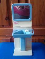 Vintage Sindy badkamer wastafel wasbassin gootsteen, Verzamelen, Poppenhuizen en Toebehoren, Ophalen, Gebruikt, Gebruiksvoorwerp