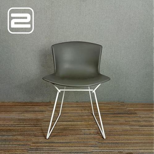 KNOLL Plastic side chair, Huis en Inrichting, Stoelen, Gebruikt, Eén, Kunststof, Metaal, Zwart, Ophalen