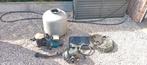 Zandfilter met pomp 16m3/h, Ophalen, Gebruikt, Filter