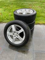 4 dunlop winterbanden met velg, Auto-onderdelen, Banden en Velgen, Ophalen, Gebruikt, 17 inch, Winterbanden