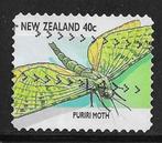 New Zealand - Afgestempeld - Lot nr. 555 - Puriri Moth, Postzegels en Munten, Postzegels | Oceanië, Verzenden, Gestempeld