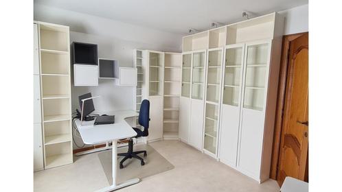 bureau met boekenkast en stoel (ook afzonderlijk), Huis en Inrichting, Bureaus, Gebruikt, Bureau, Ophalen