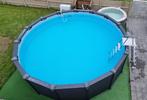 piscine intex 4.78m complète avec pompe chaleur filtre sable, 120 cm ou plus, Rond, Enlèvement, Utilisé