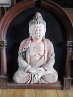 Bouddha en bois, Antiquités & Art, Enlèvement ou Envoi