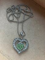 Nieuwe halsketting met mini drukknop, Handtassen en Accessoires, Kettingen, Ophalen, Nieuw, Geel